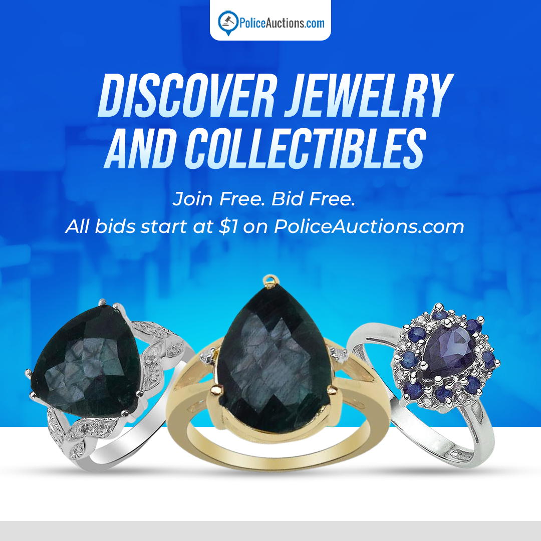 PoliceAuctions.com Facebook ad from Jul 31, 2024