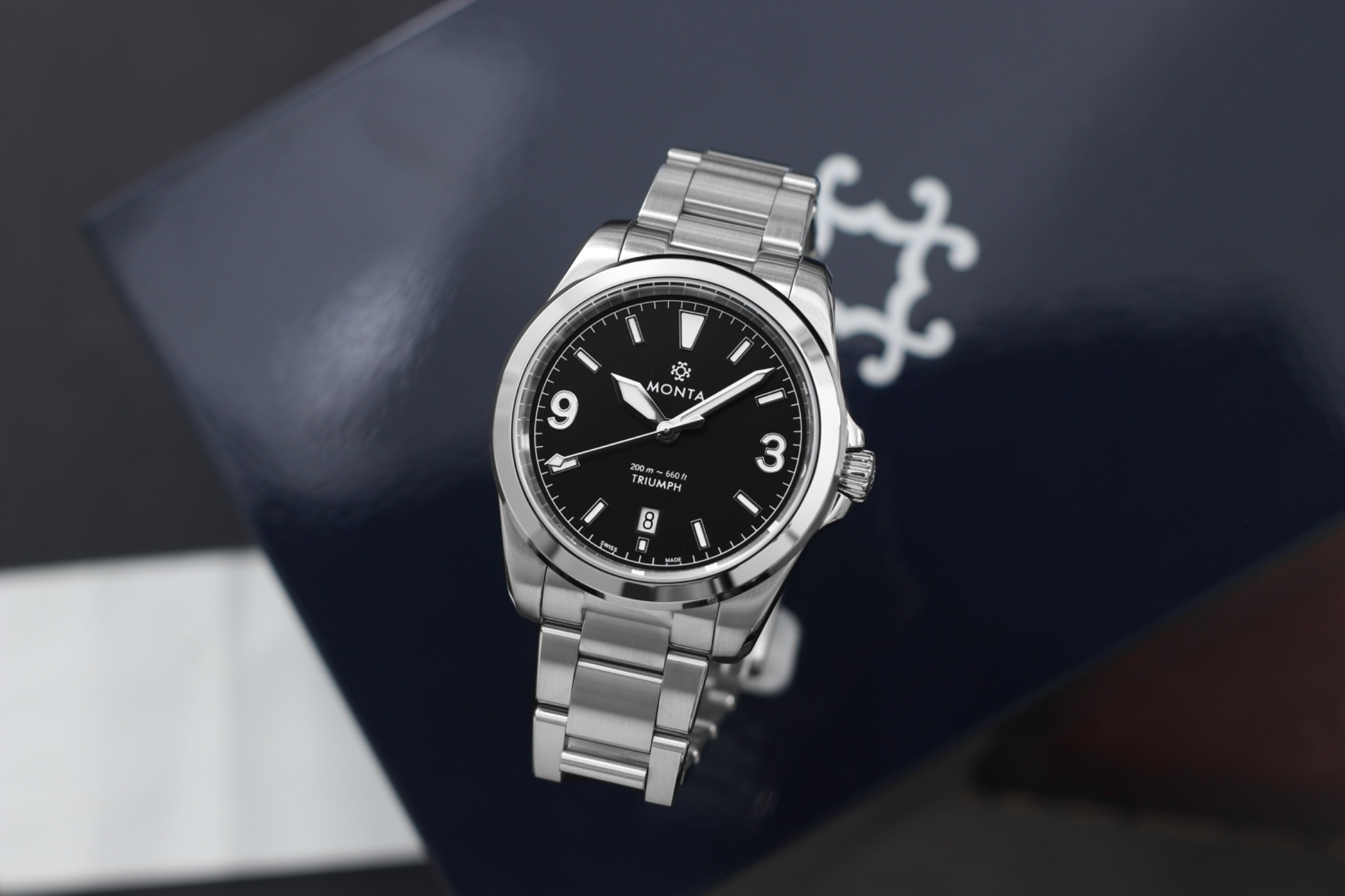 MONTA Facebook ad: The Triumph is built for everyday wear, refined…