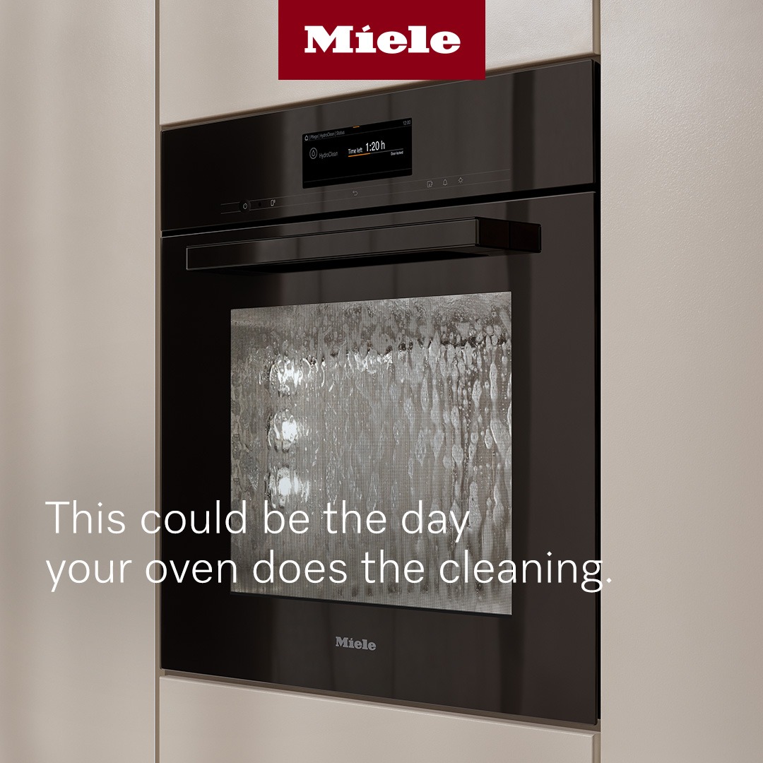 Miele Facebook ad: Miele combi steam ovens with HydroClean for effortless…