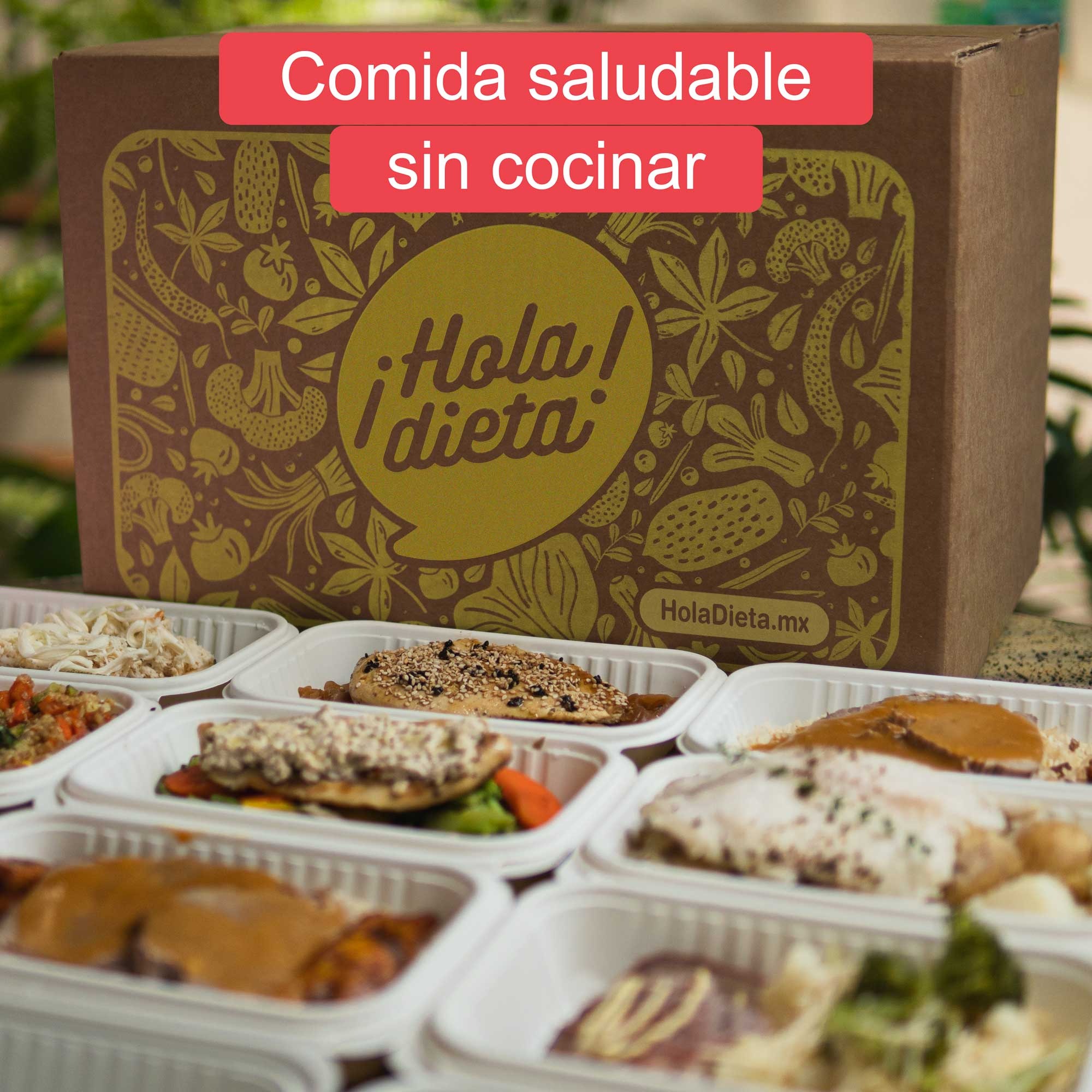Hola Dieta Facebook ad: Empieza el año comiendo sanito, y llenate de…