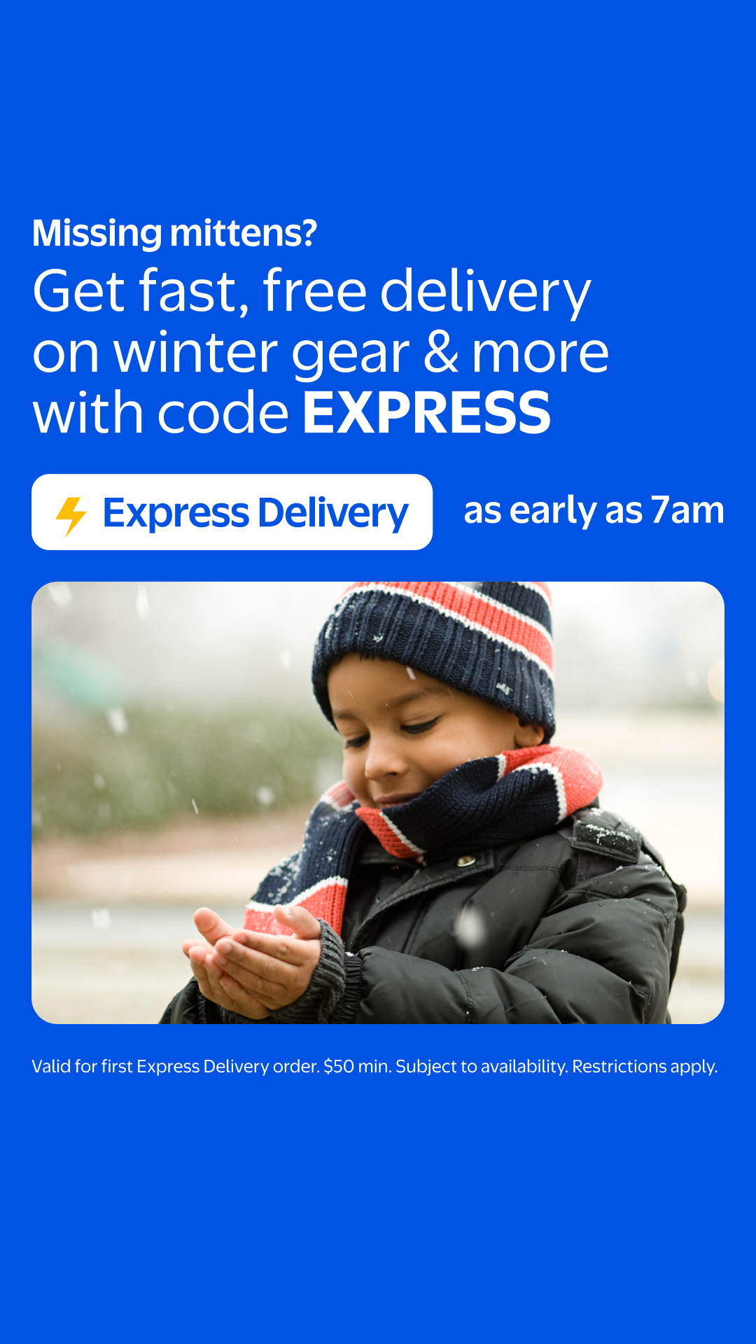 Walmart Facebook ad