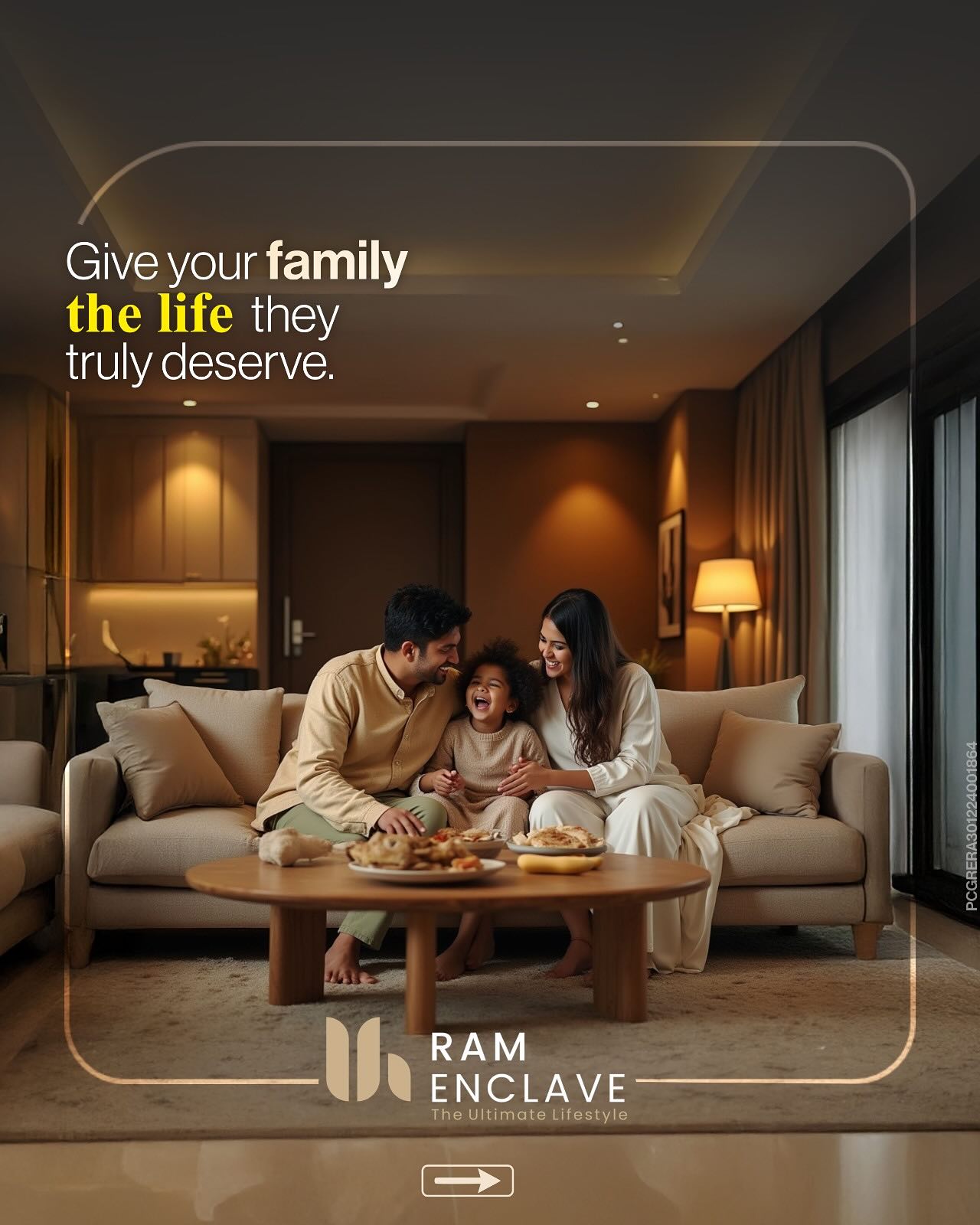 Ram Enclave Facebook ad: At Ram Enclave, it’s not just a home…