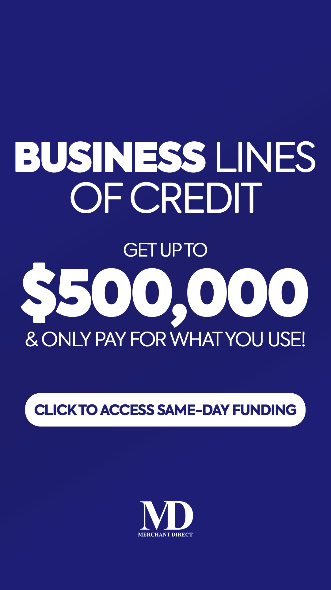Merchant Direct Facebook ad