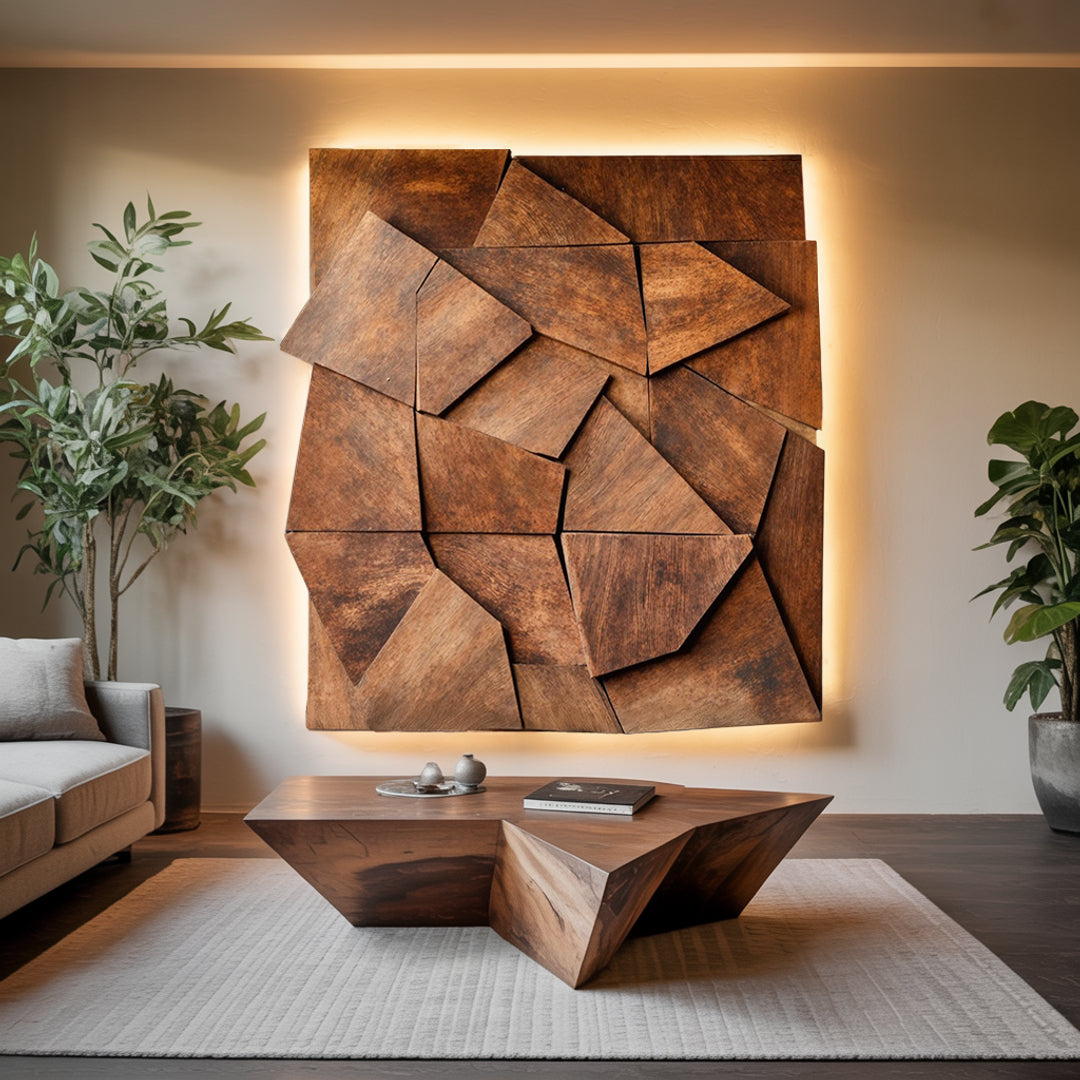 ET Woodcrafts Facebook ad: Keys and mail piling up by the door?