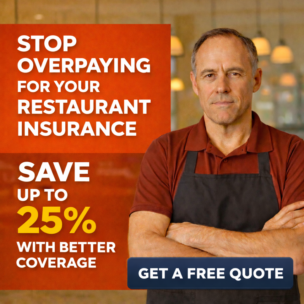 DMD Insurance Services Facebook ad: Tired of Your Restaurants Premiums Going Up?