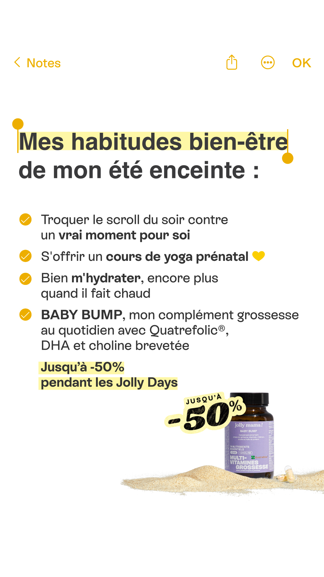 Jolly Mama Facebook ad
