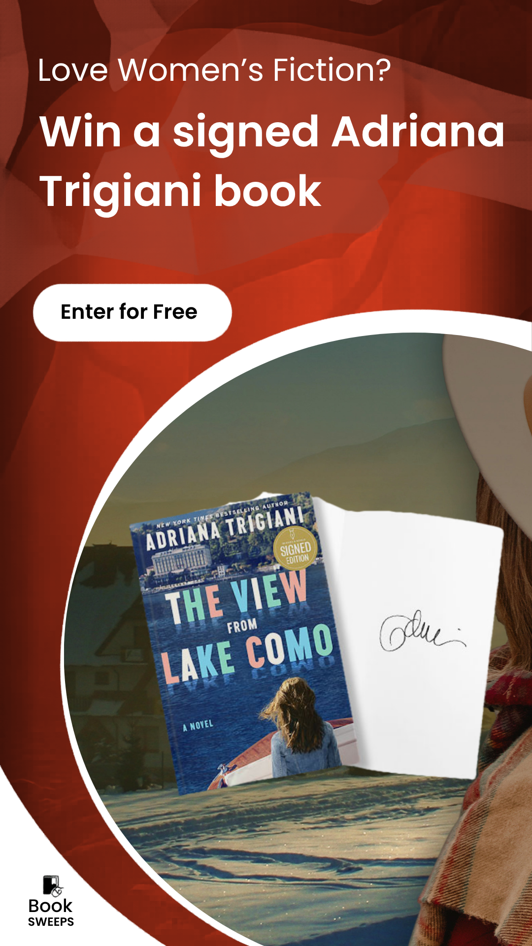 BookSweeps Facebook ad