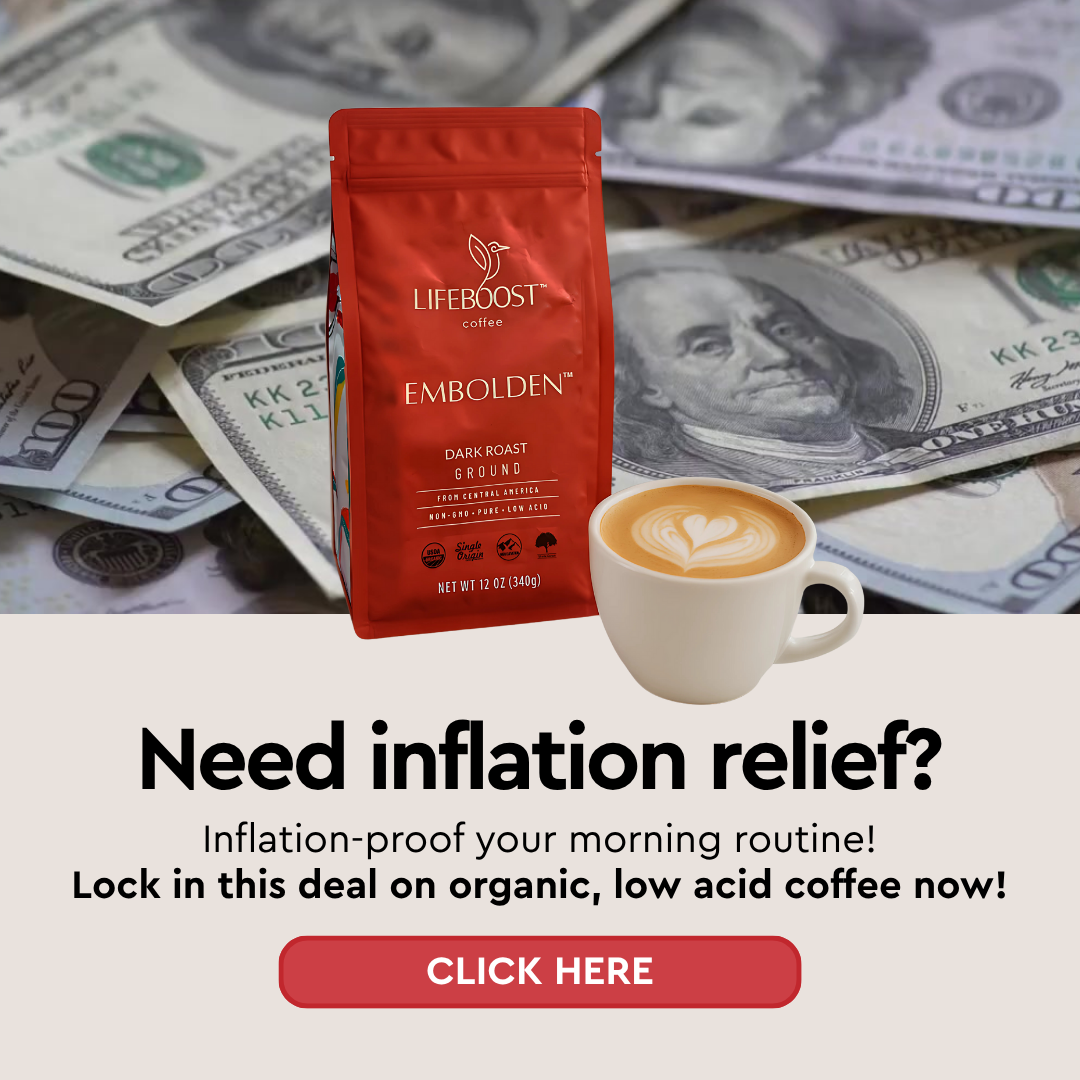 Lifeboost Coffee Facebook ad