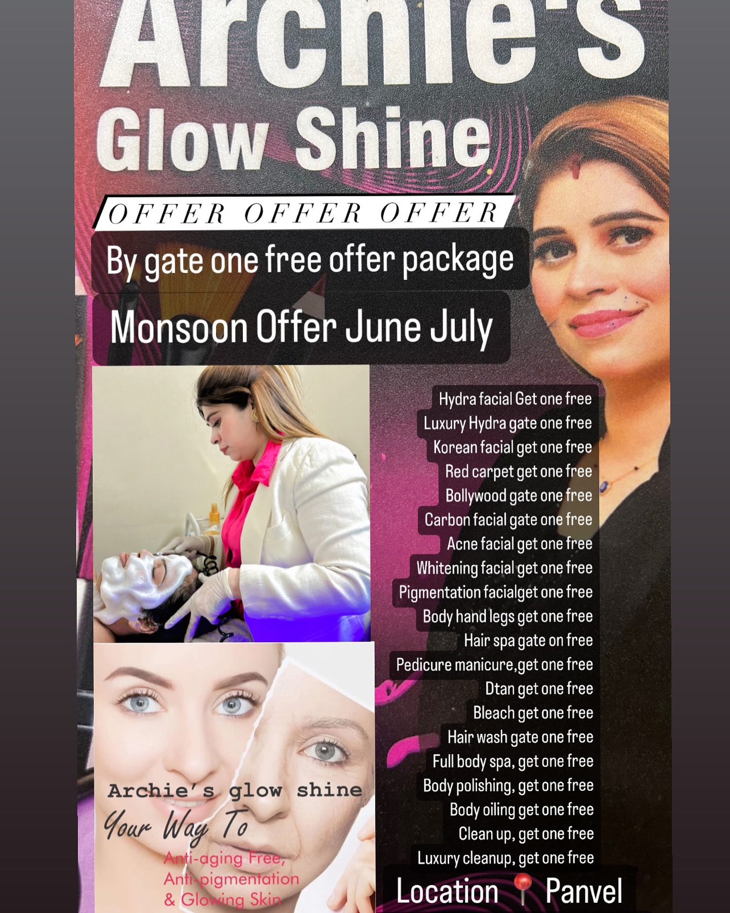 archieglowshine_offical Facebook ad from Jun 3, 2024