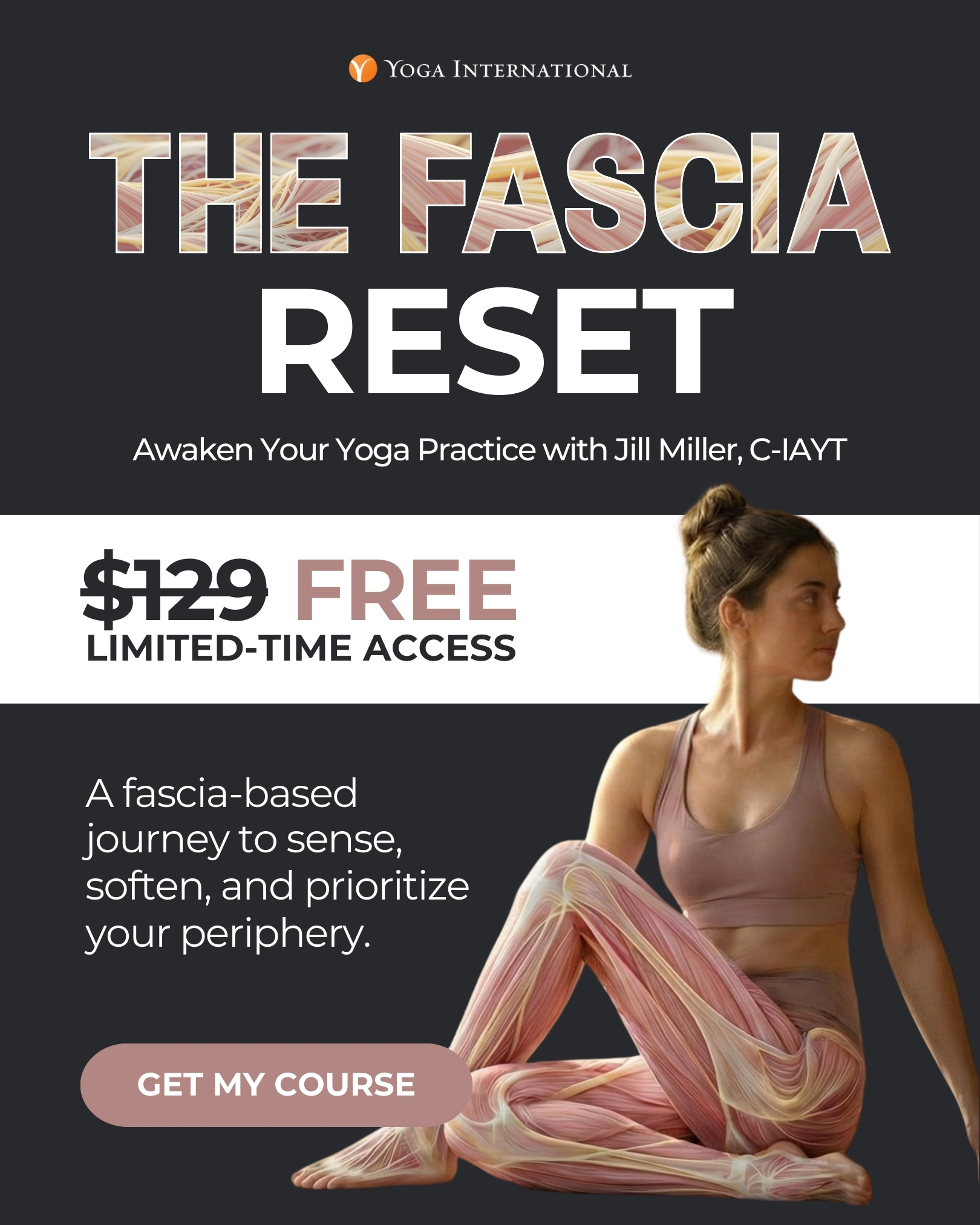 Yoga International Facebook ad