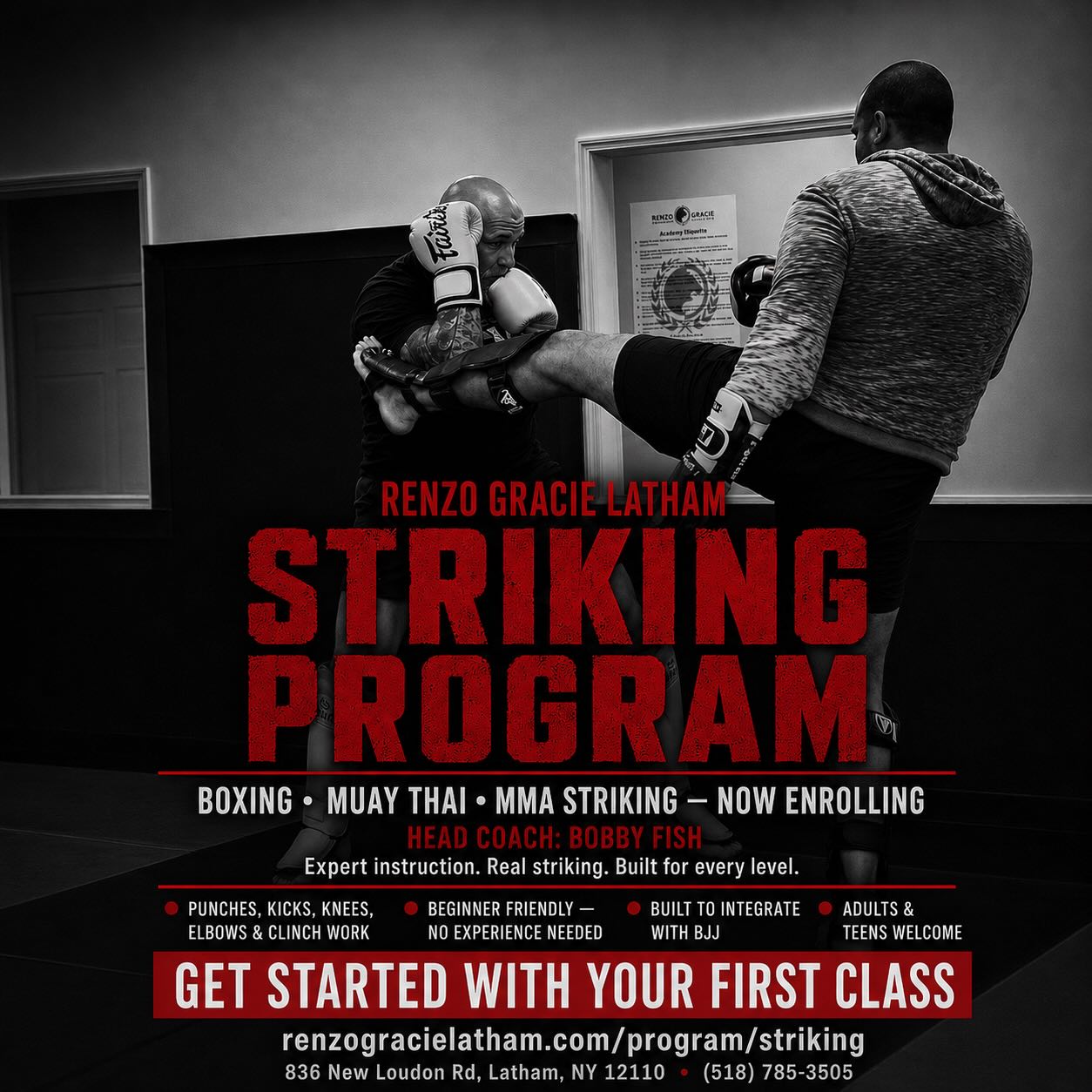 Renzo Gracie Academy Latham, NY Facebook ad: Renzo Gracie Latham - Brazilian Jiu-Jitsu in Latham, NY