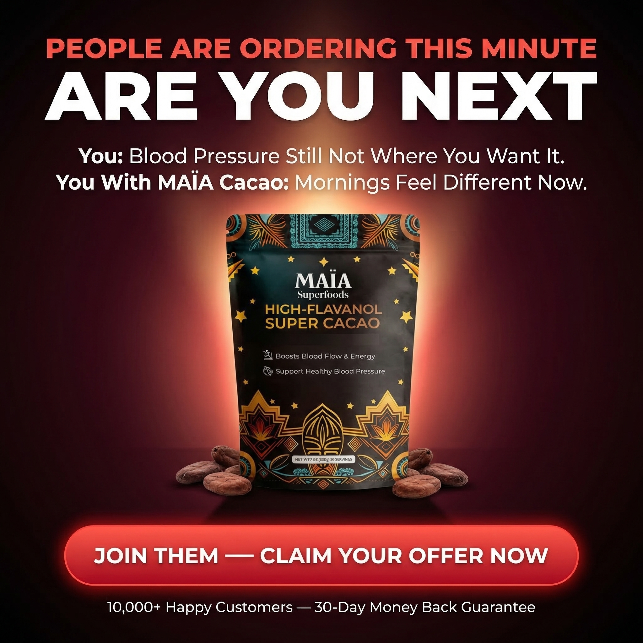 Cacao Research Institute Facebook ad