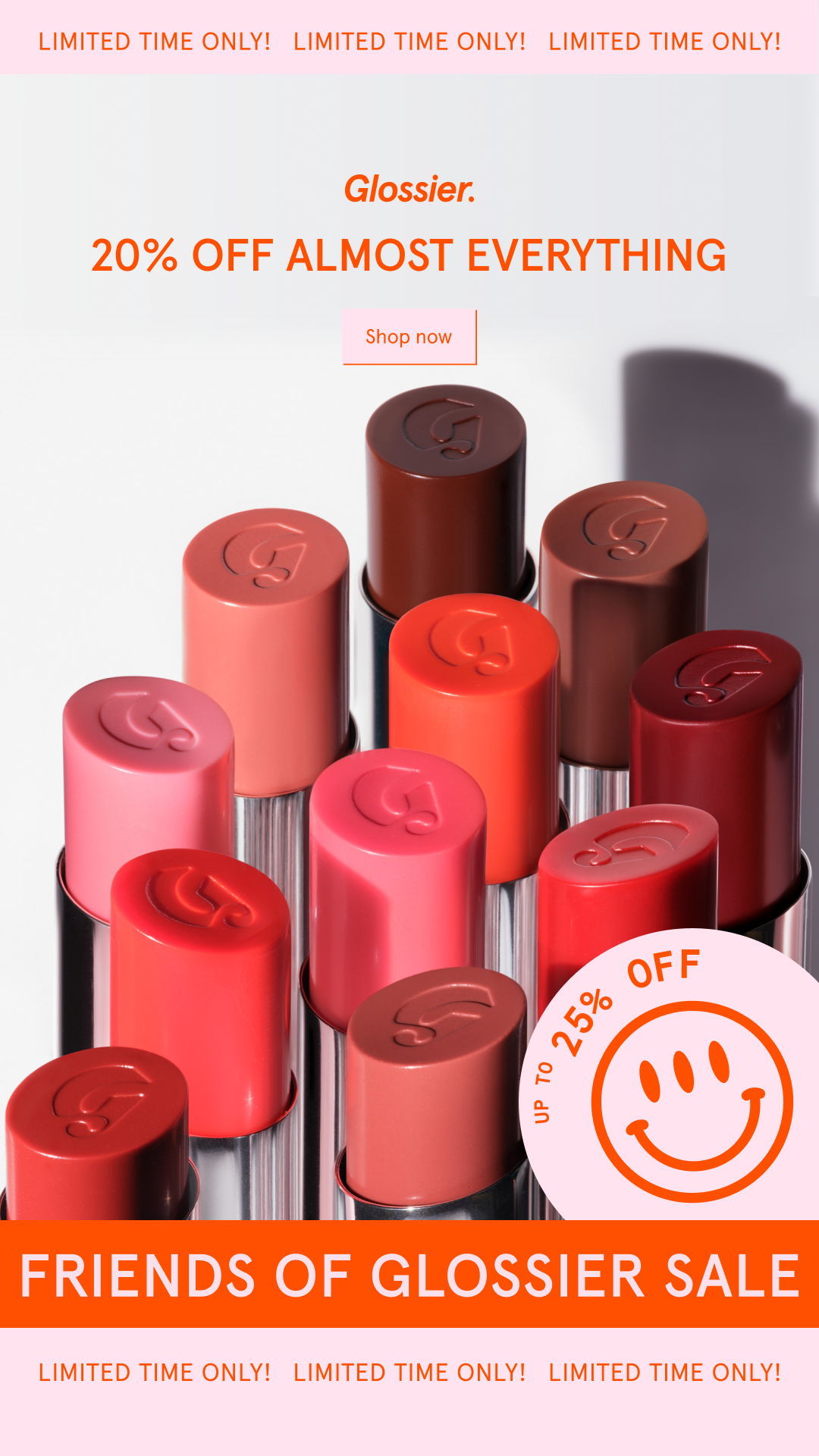 Glossier Facebook ad