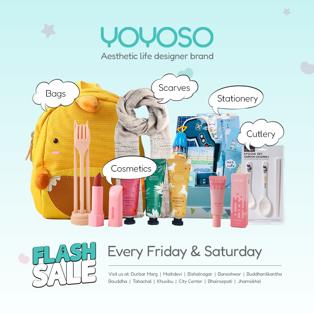 YOYOSO Nepal Facebook ad: Discover the world of YOYOSO!