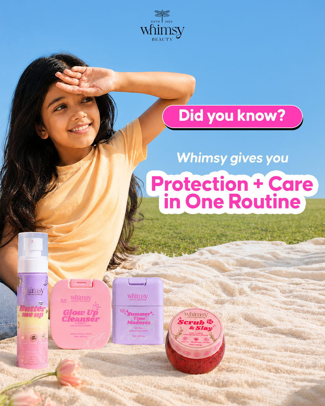 Whimsy Beauty Facebook ad