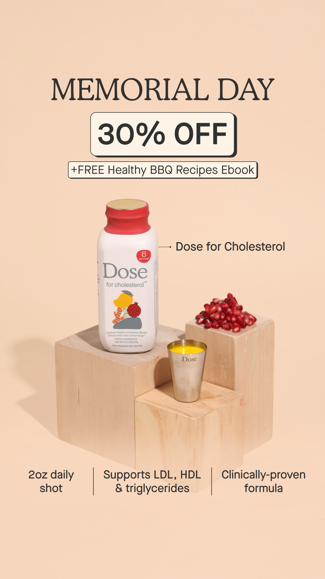 Dose for Cholesterol Facebook ad