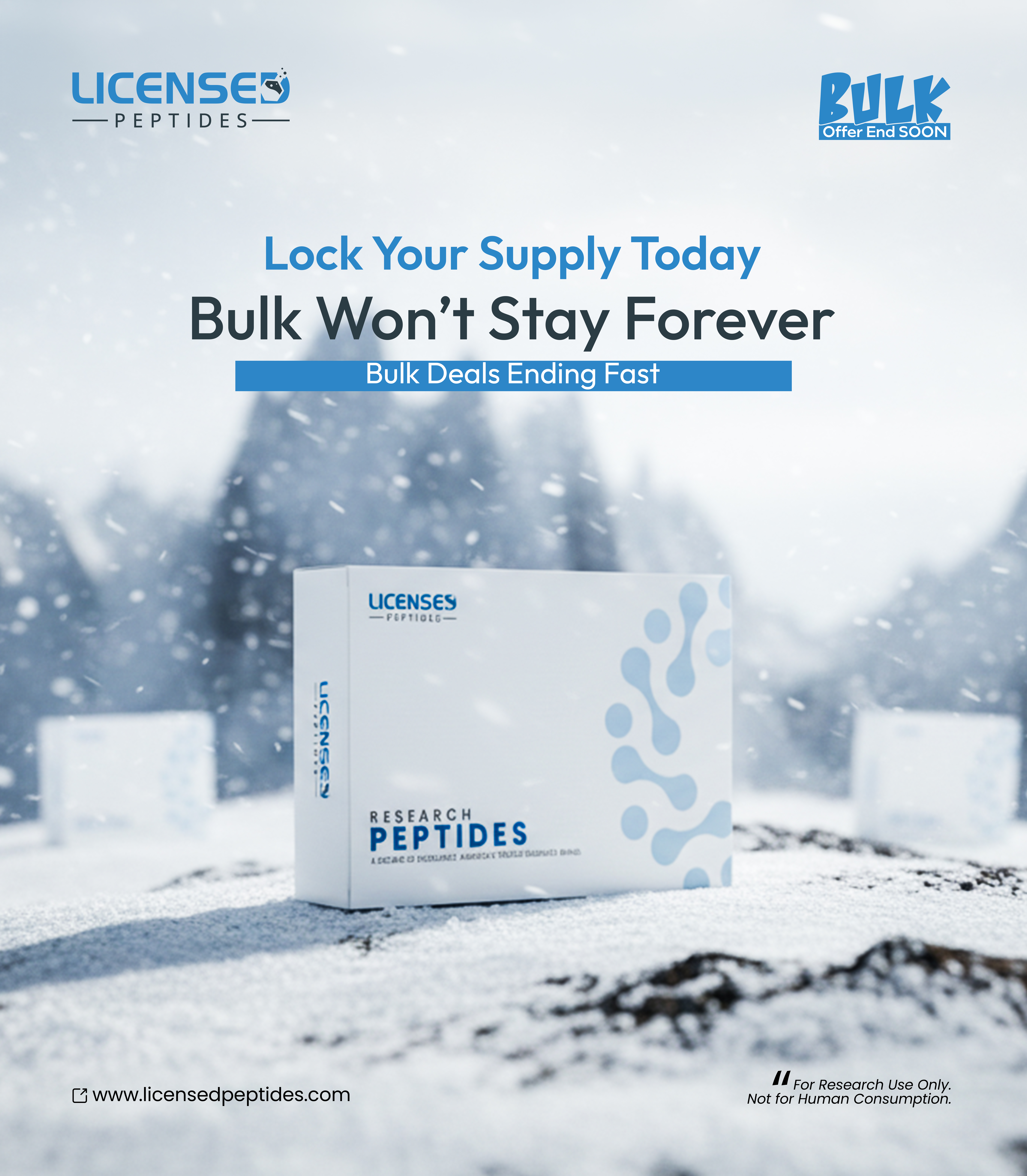 LicensedPeptides Facebook ad
