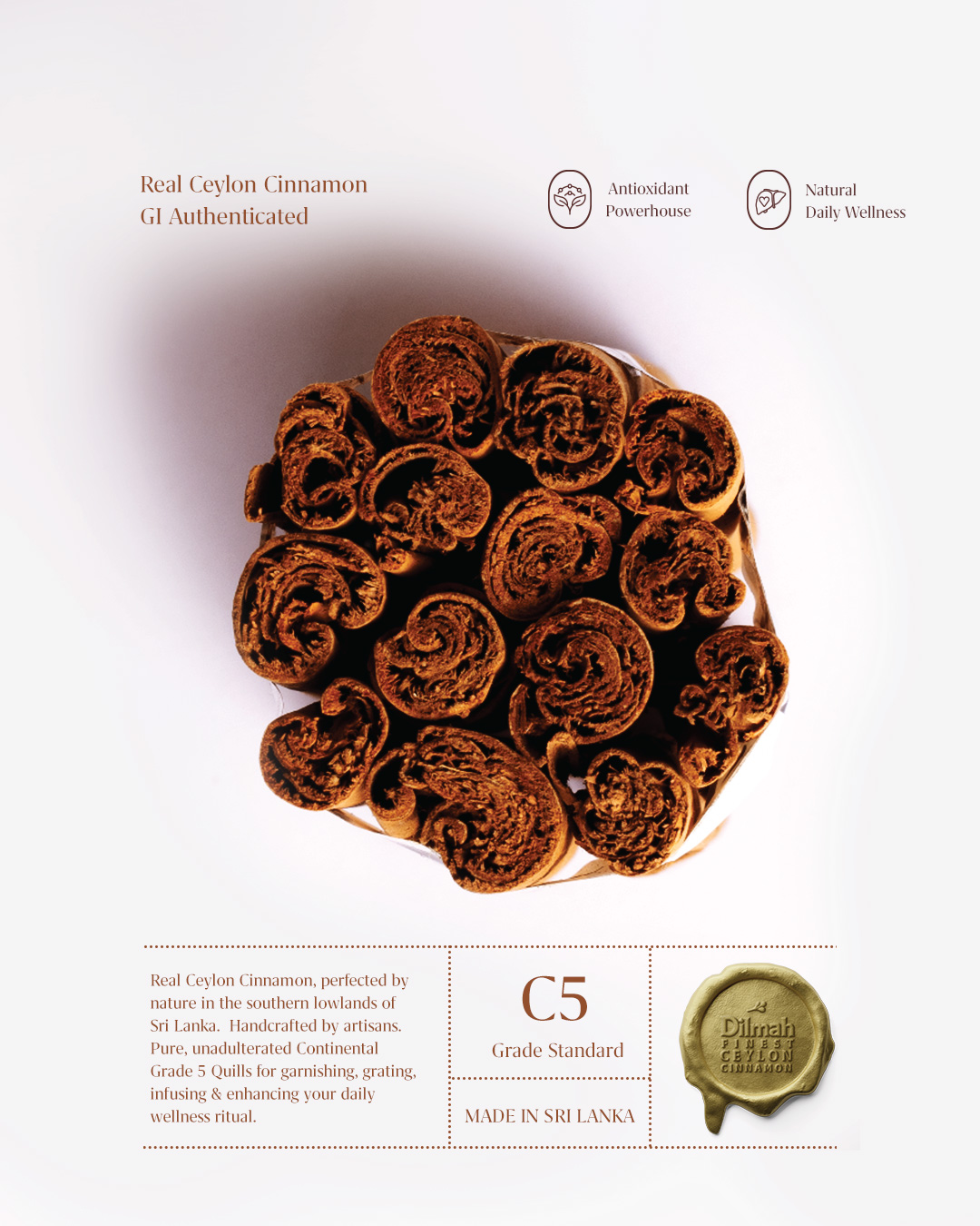 Dilmah Ceylon Cinnamon Company Facebook ad: Dilmah Finest Ceylon Cinnamon | Miracle Spice