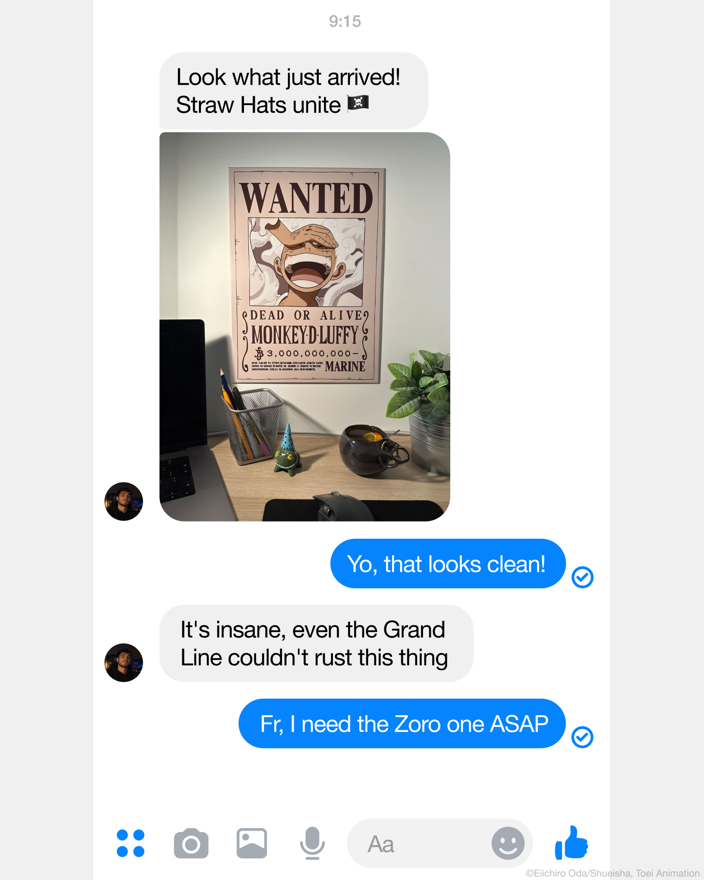 Displate Facebook ad