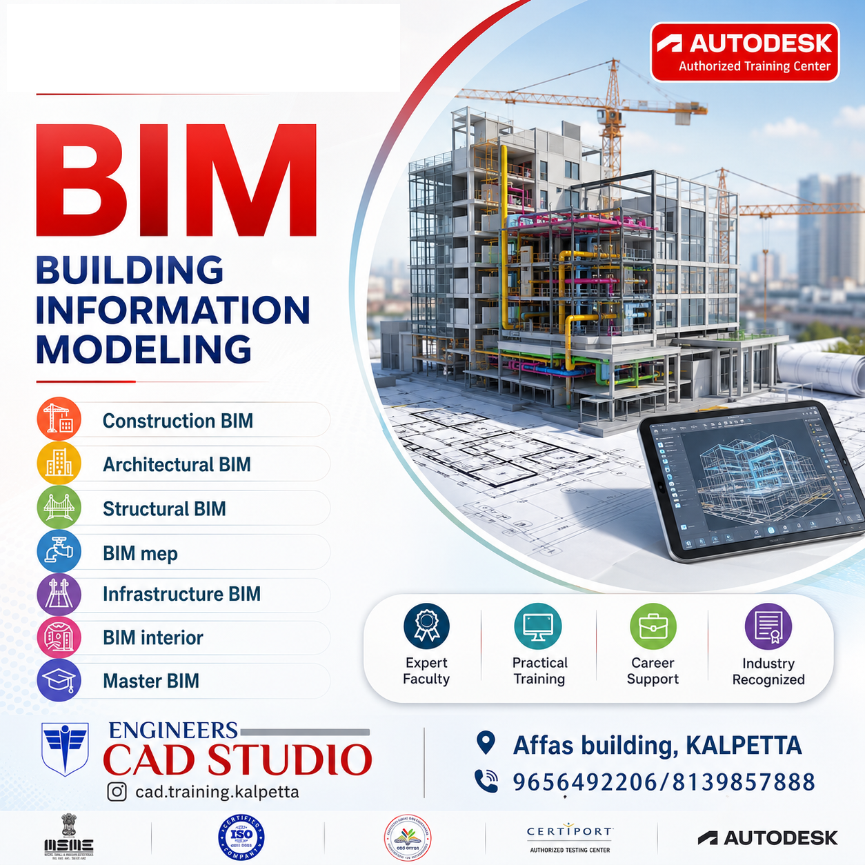 CAD Training & Services Facebook ad: Engineers CAD Studio, Kalpetta Autodesk Authorized…