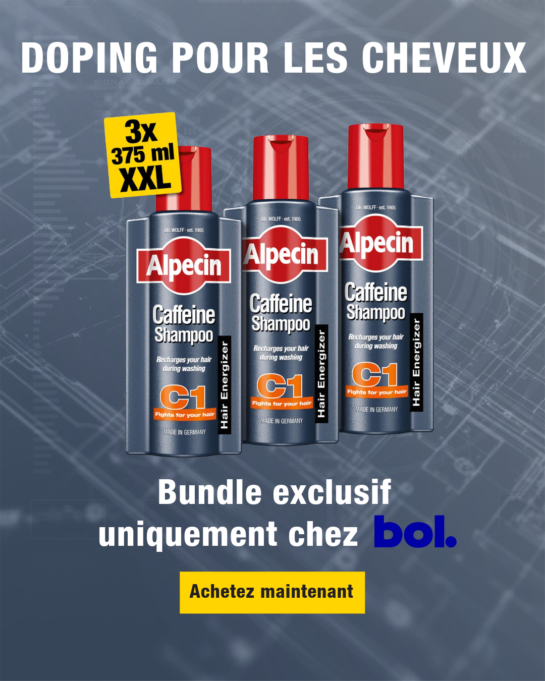 Alpecin Facebook ad