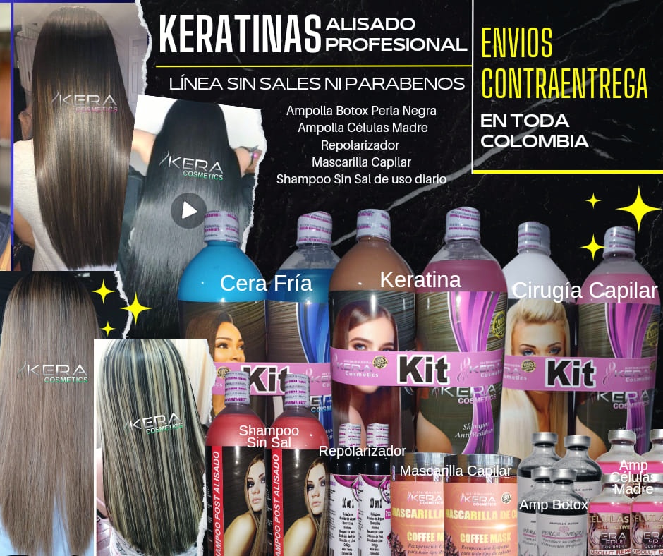 Kera Cosmetics Facebook ad