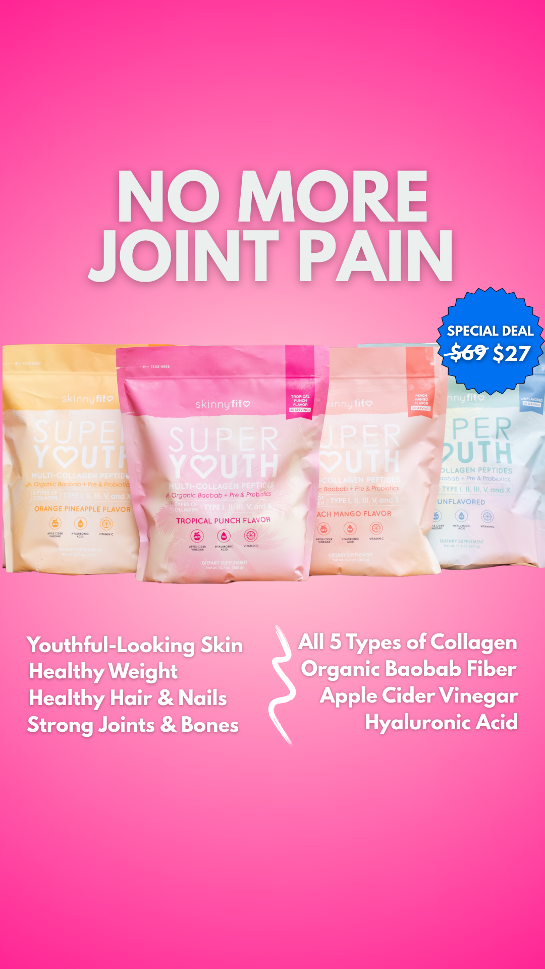 SkinnyFit Facebook ad