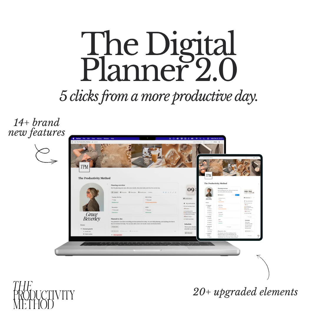 The productivity method Facebook ad
