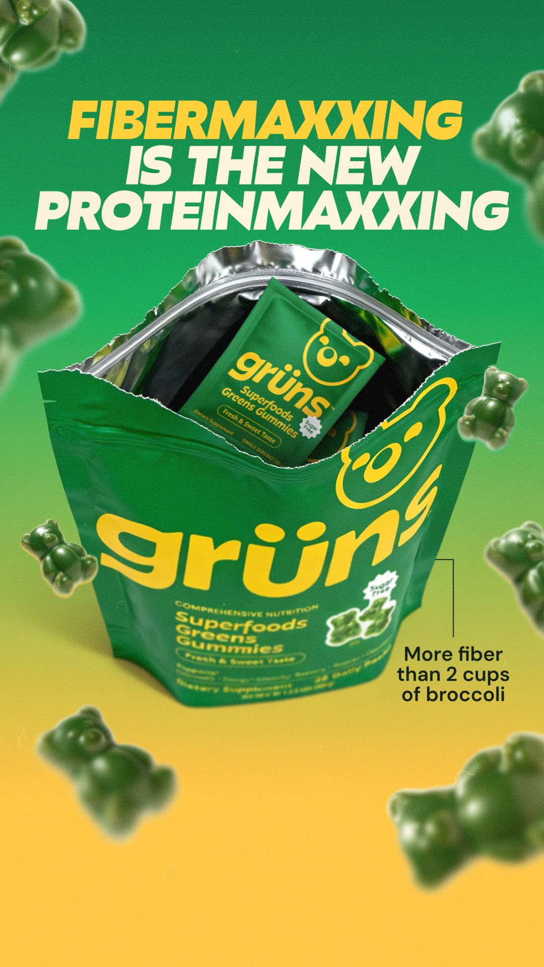 Grüns Facebook ad