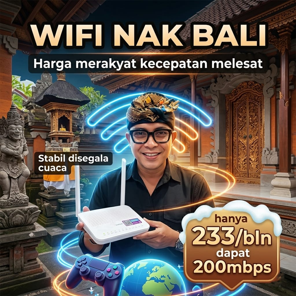 WIFI Stabil Facebook ad: Yuuk Daftar!