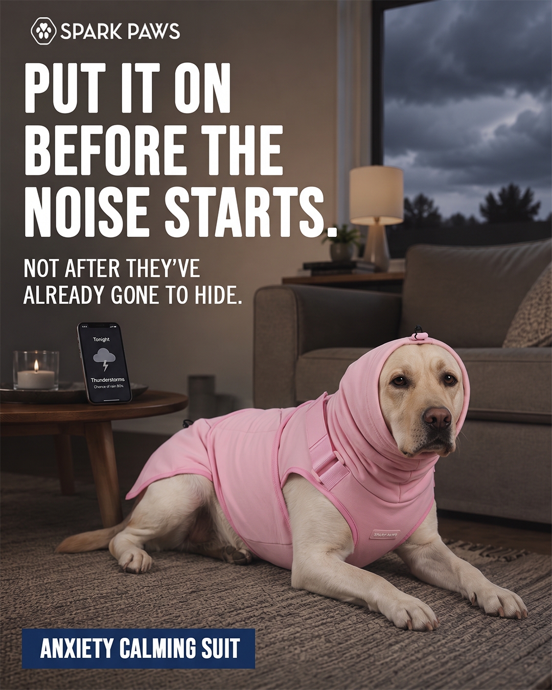 Spark Paws Facebook ad