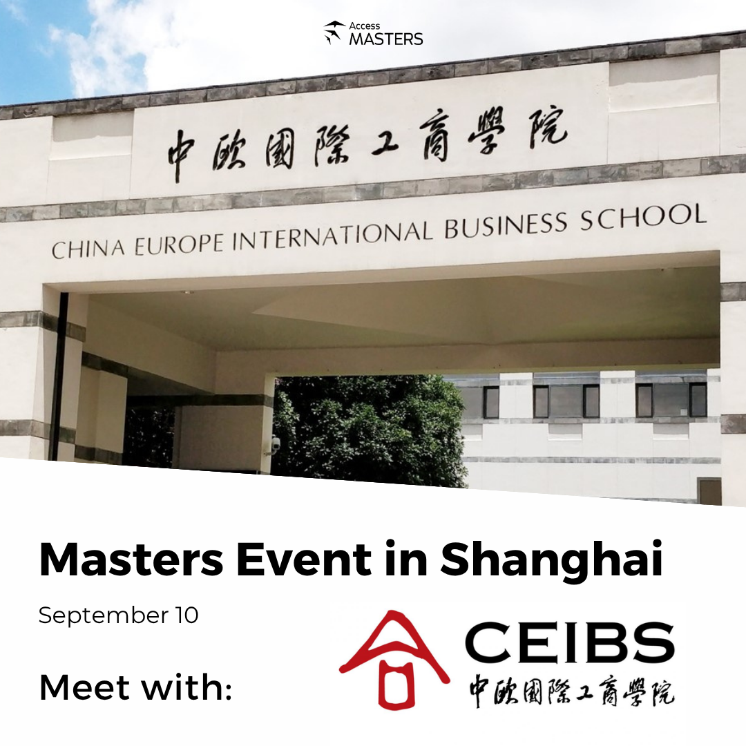 Access Masters Facebook ad: International Business Masters
