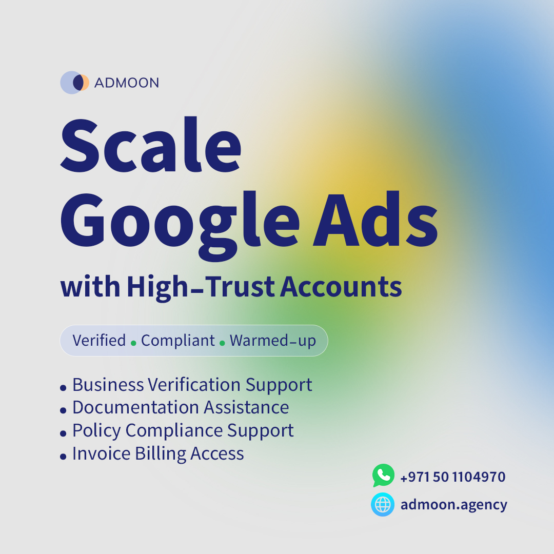 Admoon Google Ads Agency Facebook ad
