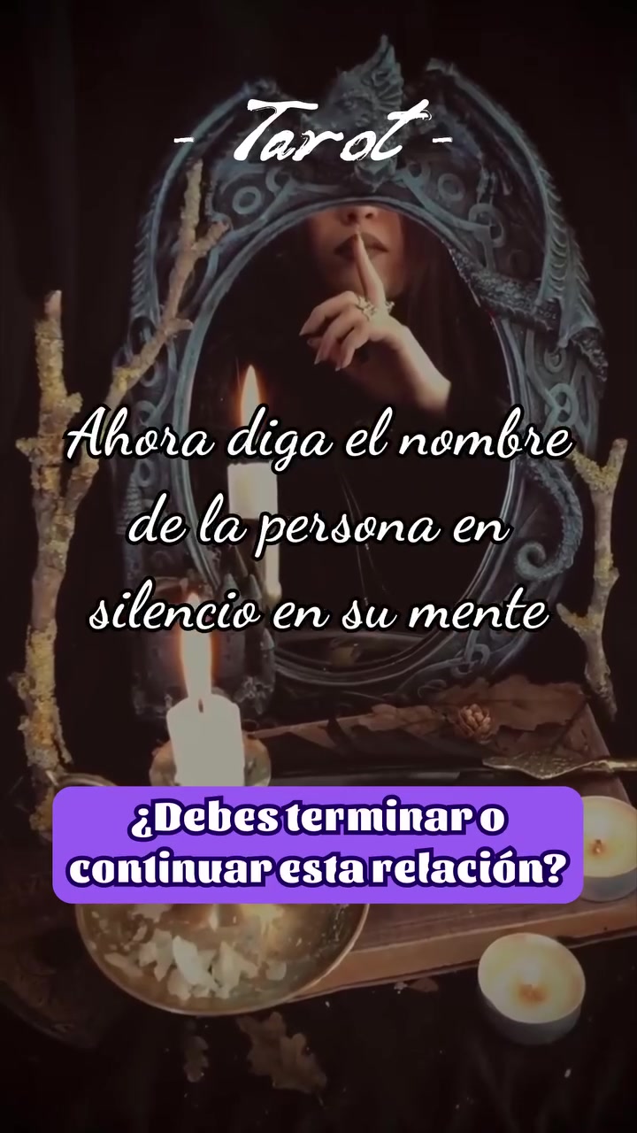 Salvia App Tarot y Astrología Facebook ad: ¿Quieres saber si volverá a buscarte? El Tarot tiene la…