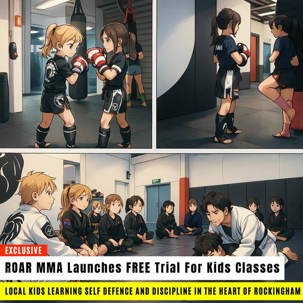 Roar MMA Rockingham Facebook ad: 7 Day VIP Package