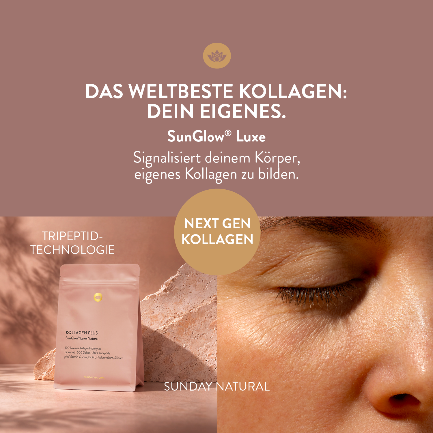 Sunday Natural Facebook ad