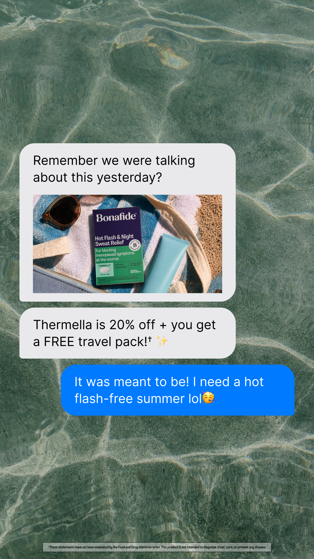 Bonafide Facebook ad