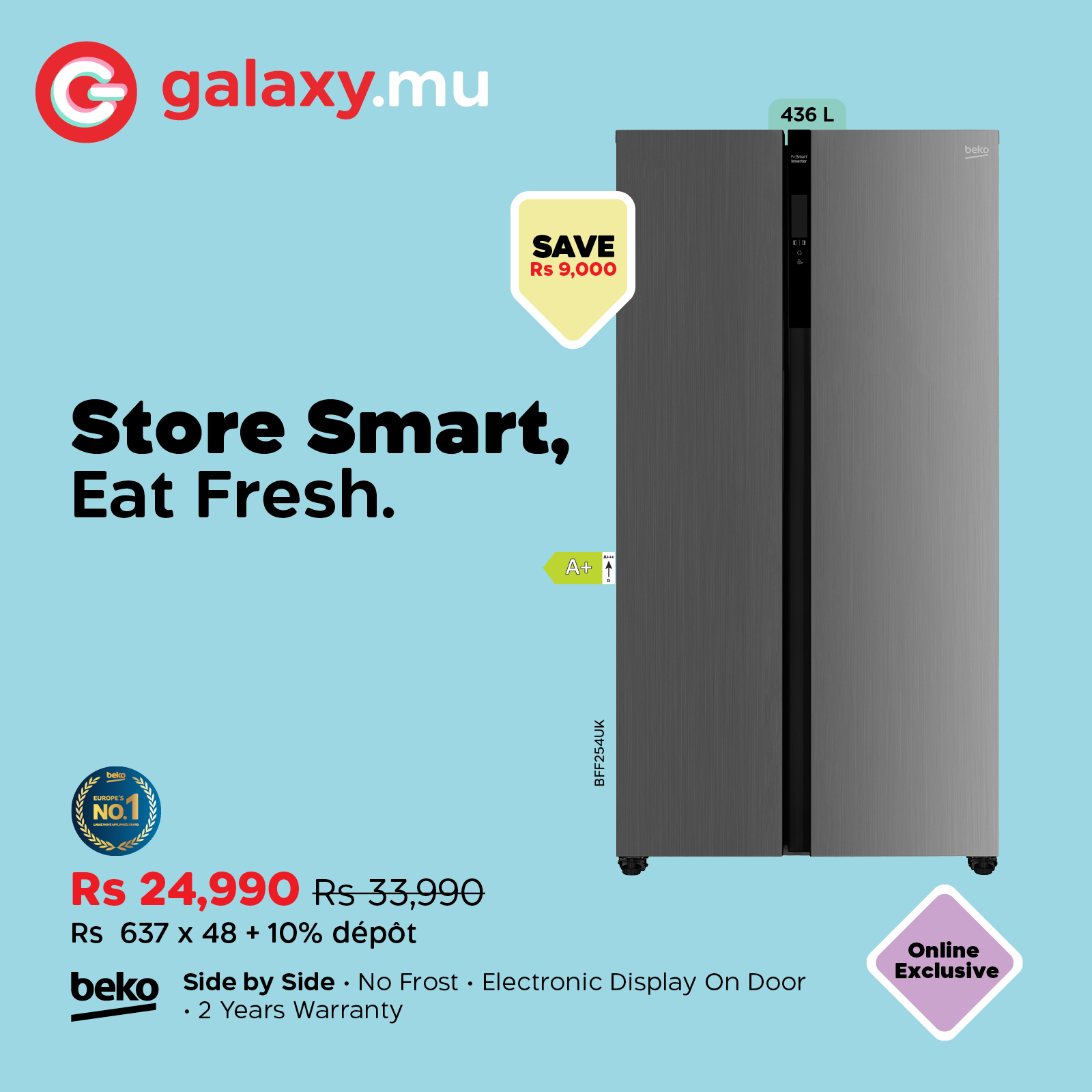 Galaxy Facebook ad: 𝗢𝗡𝗟𝗜𝗡𝗘 𝗘𝗫𝗖𝗟𝗨𝗦𝗜𝗩𝗘