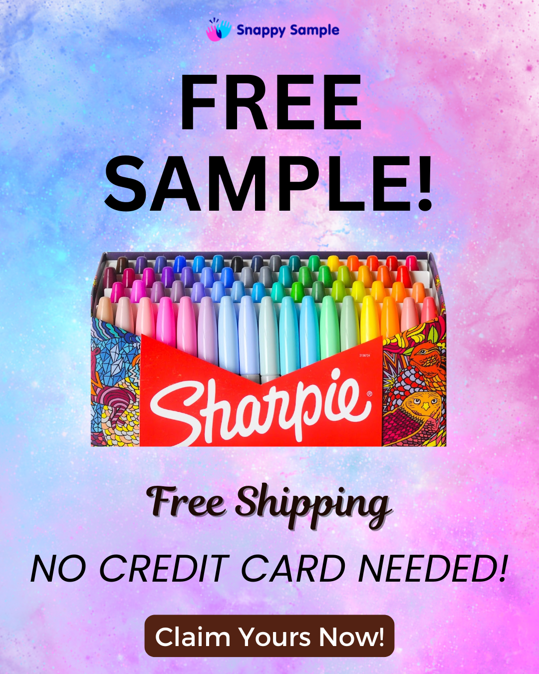 Sample Mania Facebook ad