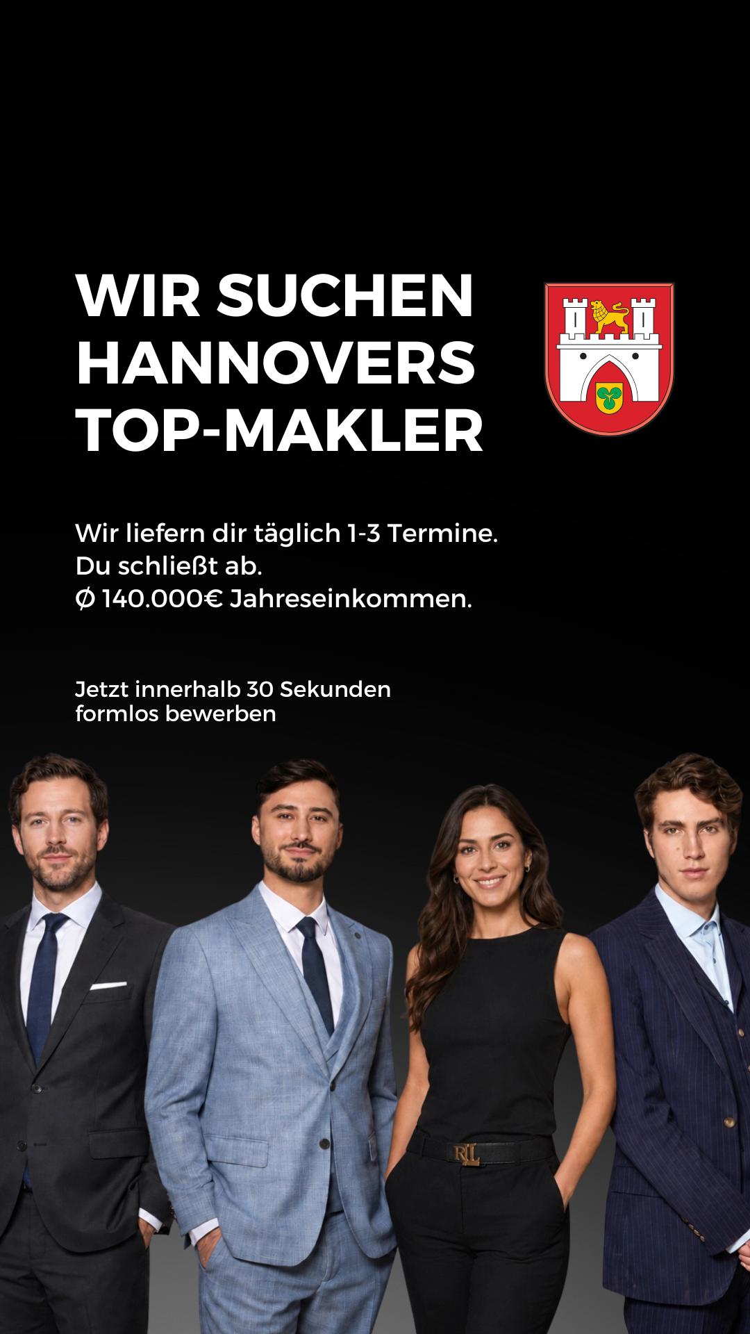 Von-Otto-Immobilien GmbH Facebook ad: Wir suchen Top Makler!