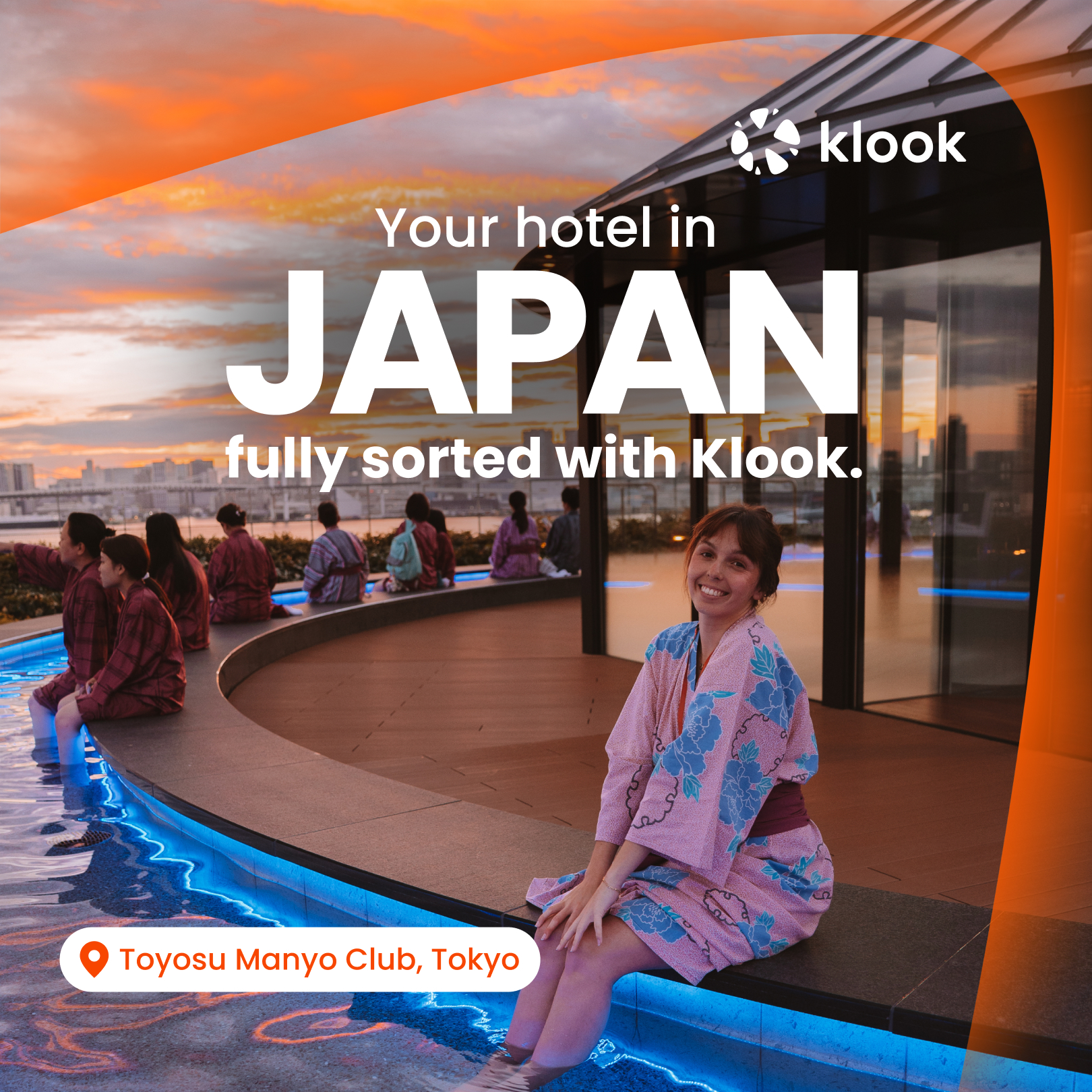 Klook Facebook ad: Luxury skyscrapers, traditional ryokans and everything in…