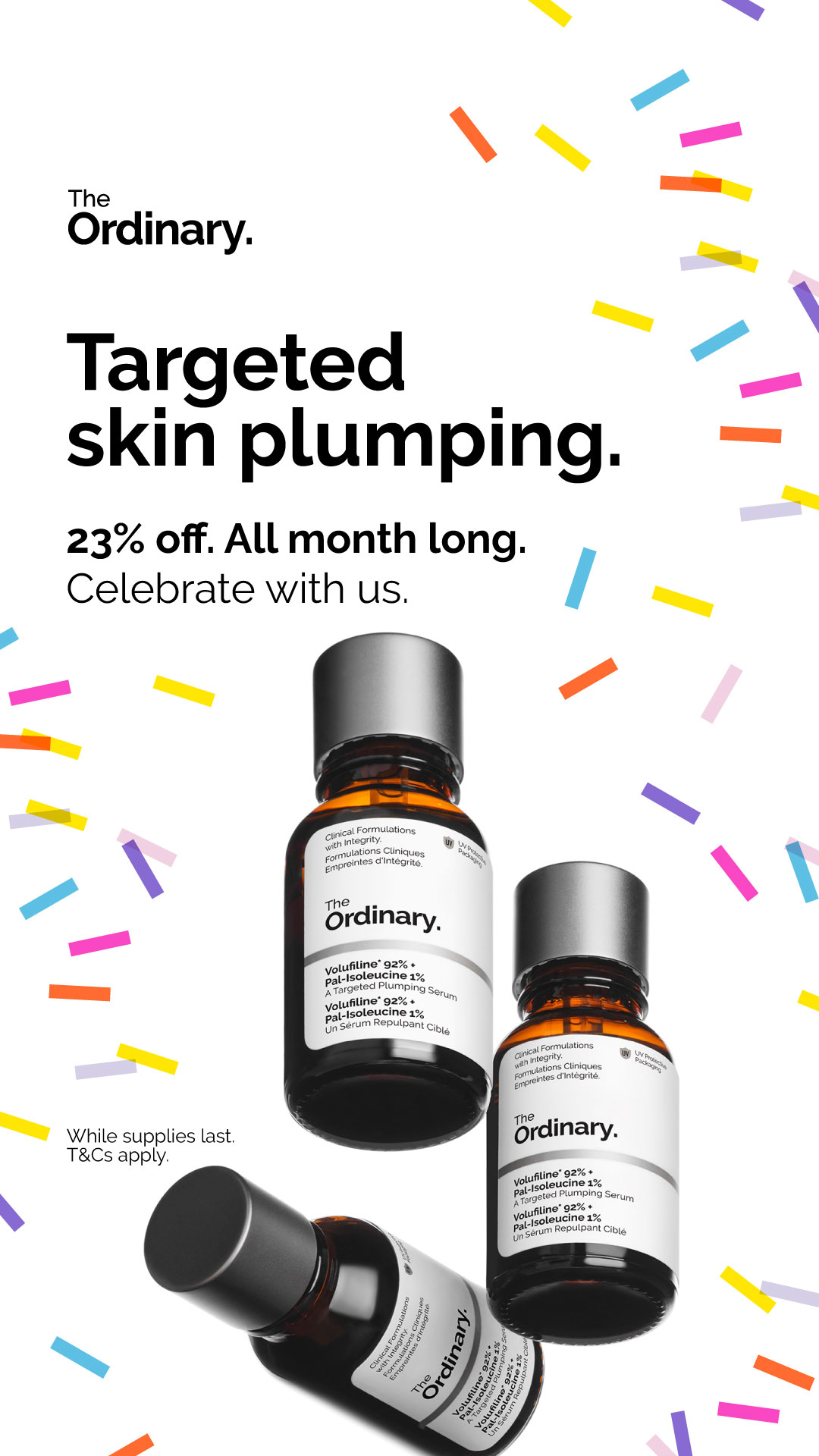 The Ordinary Facebook ad