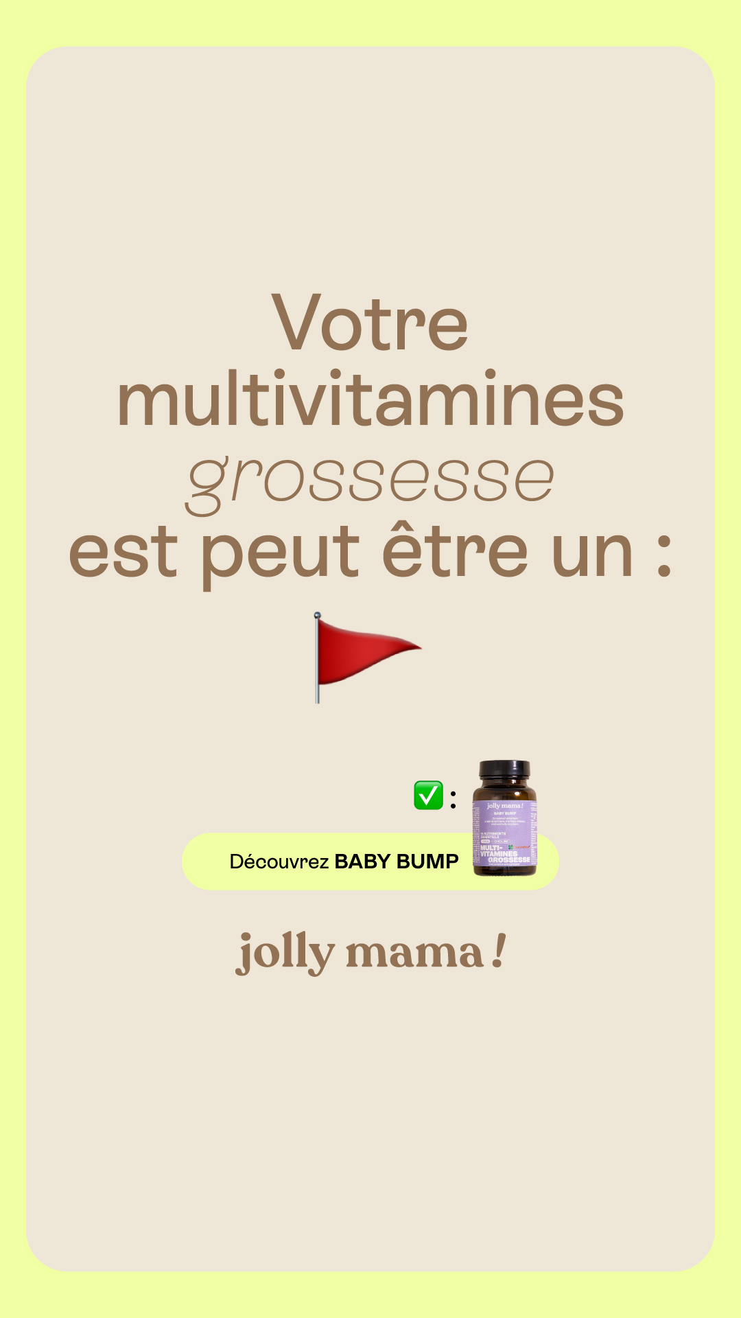 Jolly Mama Facebook ad