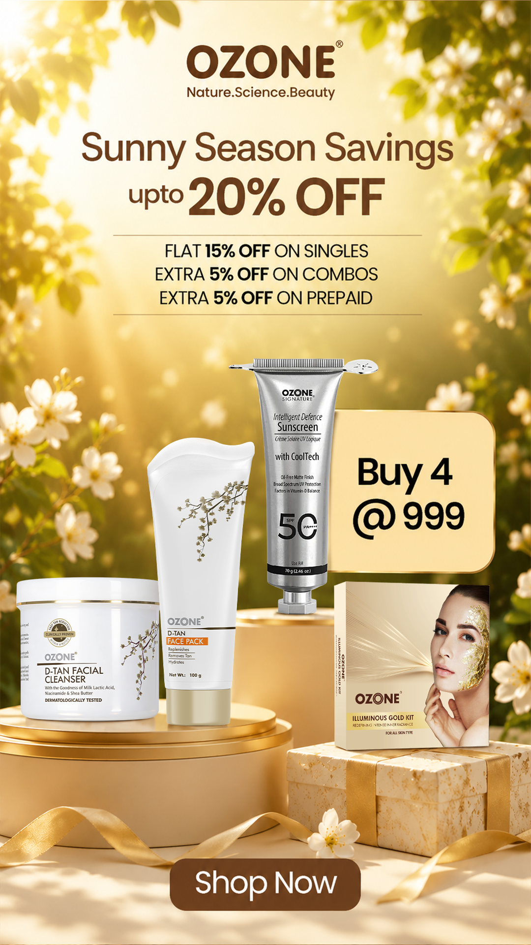 Ozone Ayurvedics Facebook ad