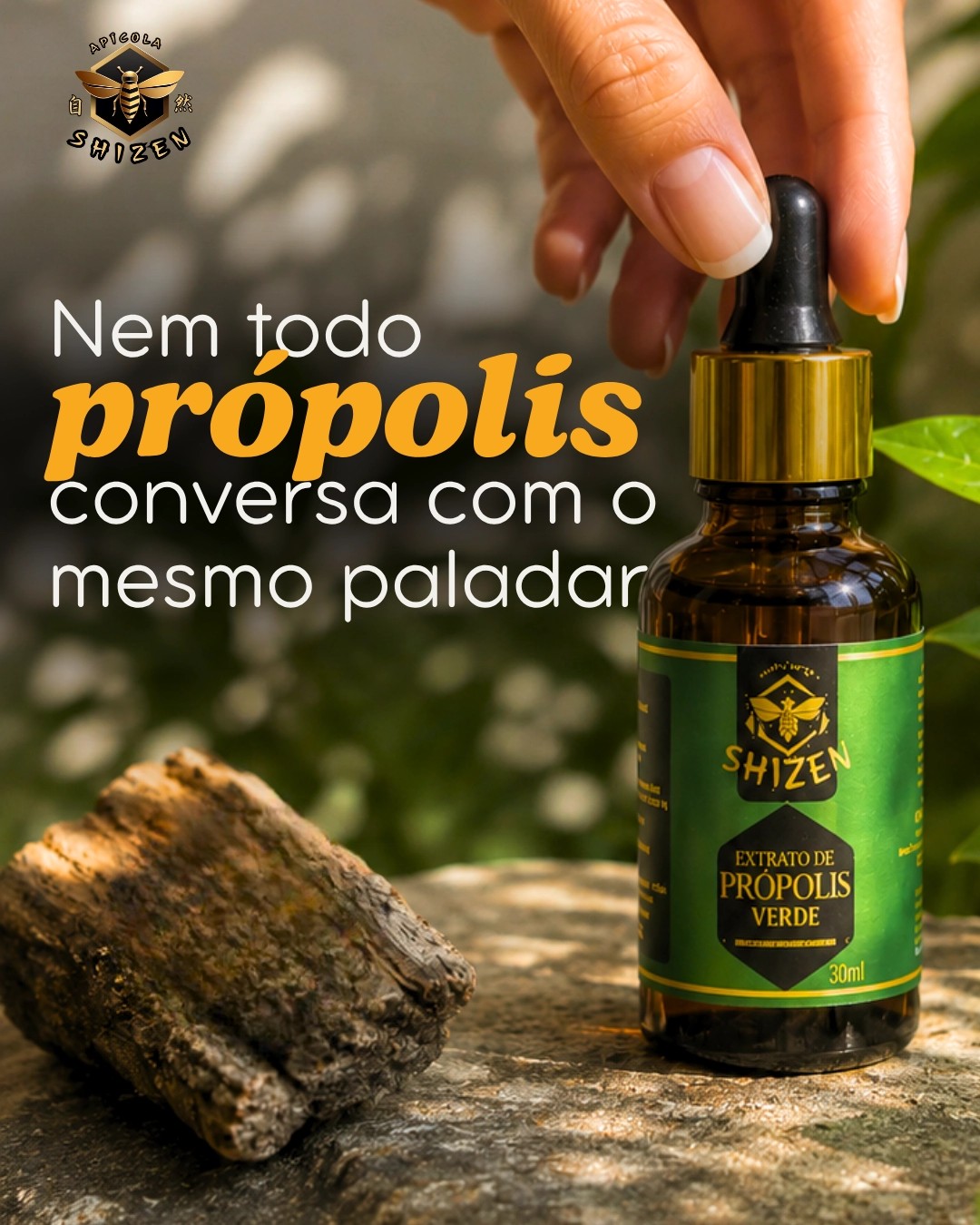 Apícola Shizen Facebook ad: Shizen Apícola, Apicultura, mel, própolis, abelha, favo…