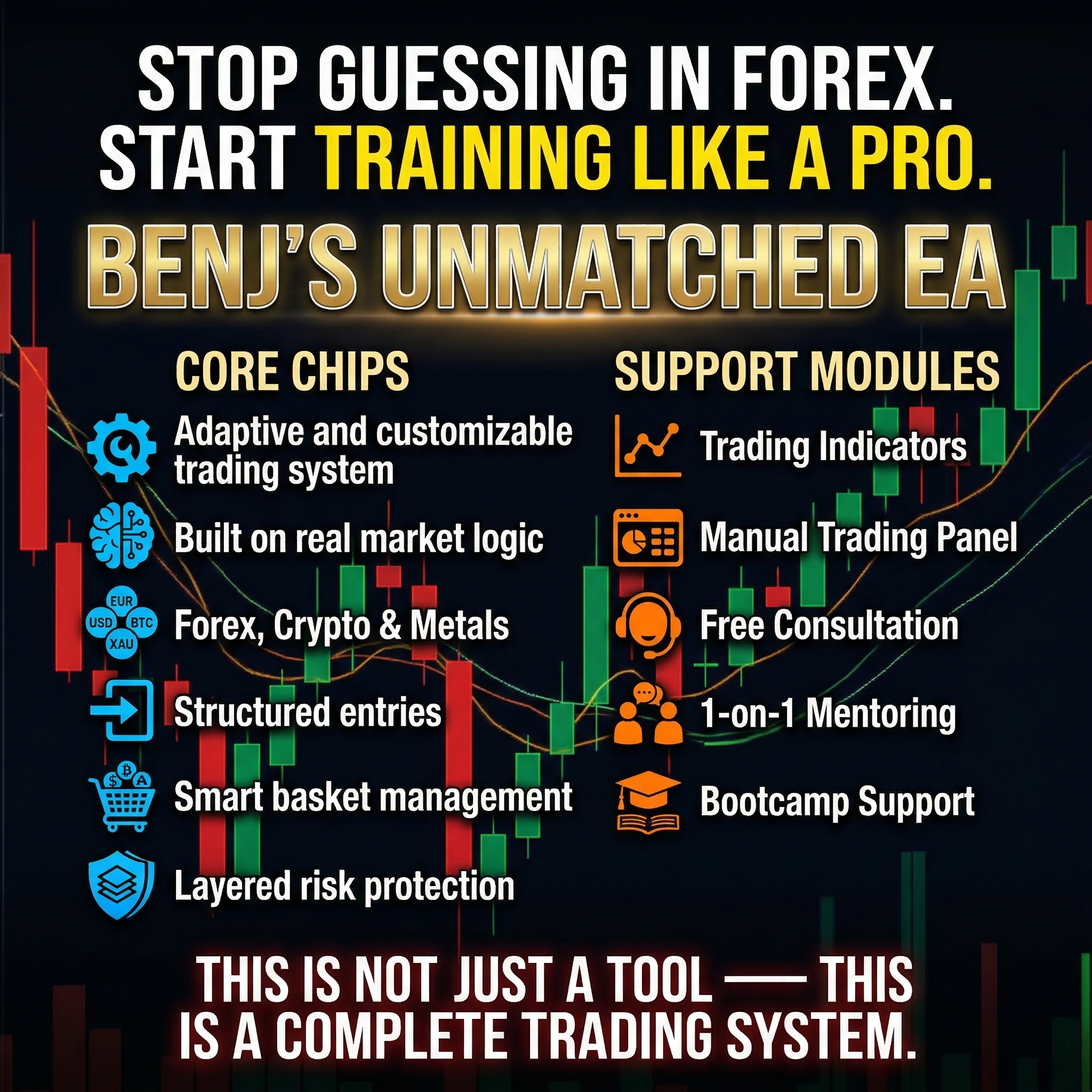BENJ Trading Community Facebook ad