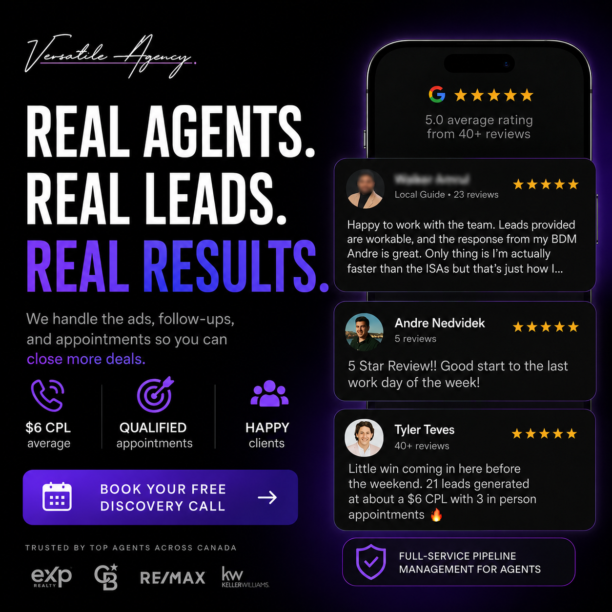 Versatile Agency  Facebook ad