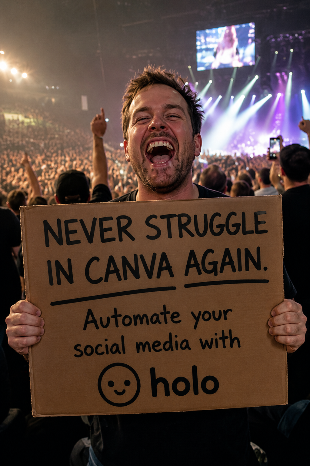 Holo Facebook ad