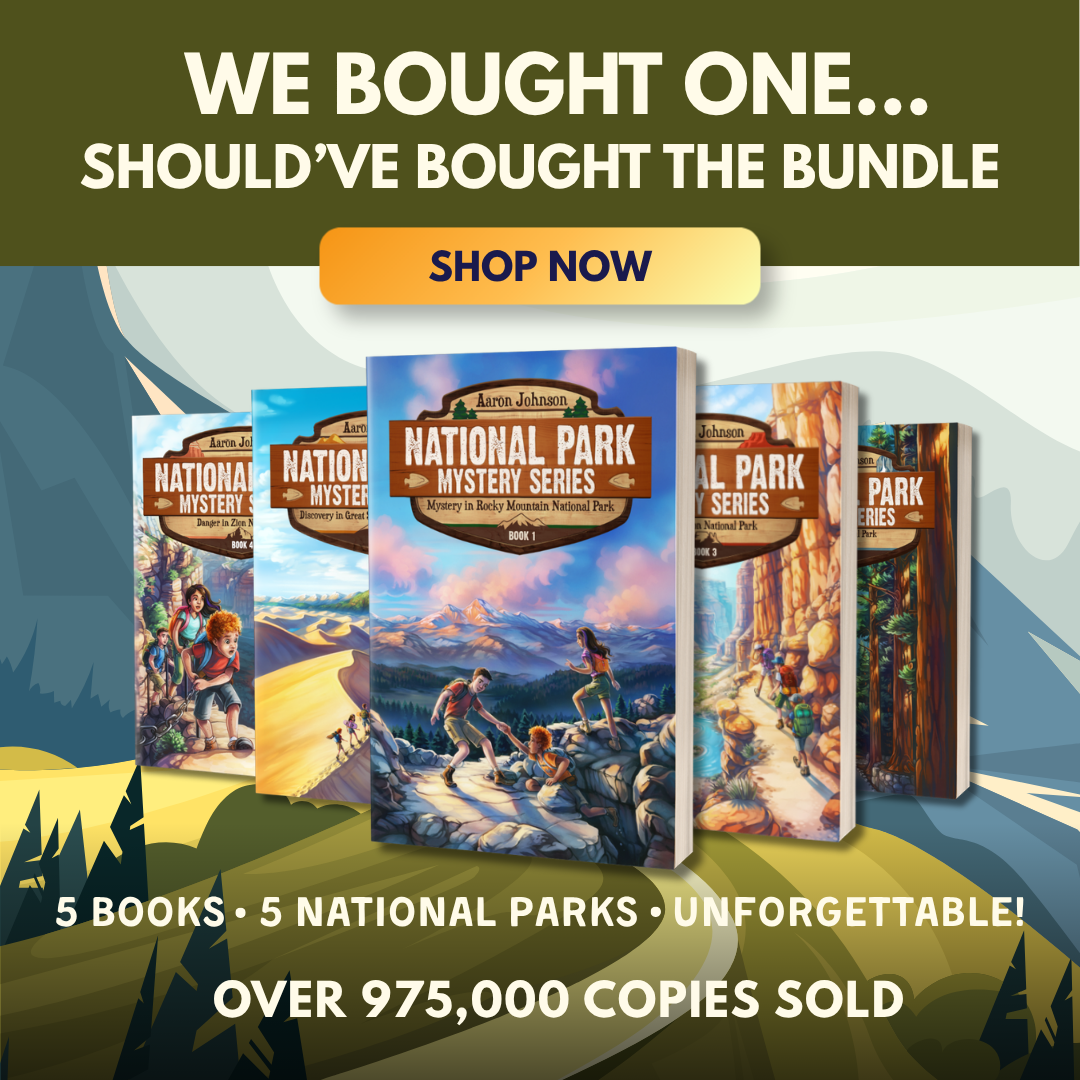 National Park Mystery Series Facebook ad