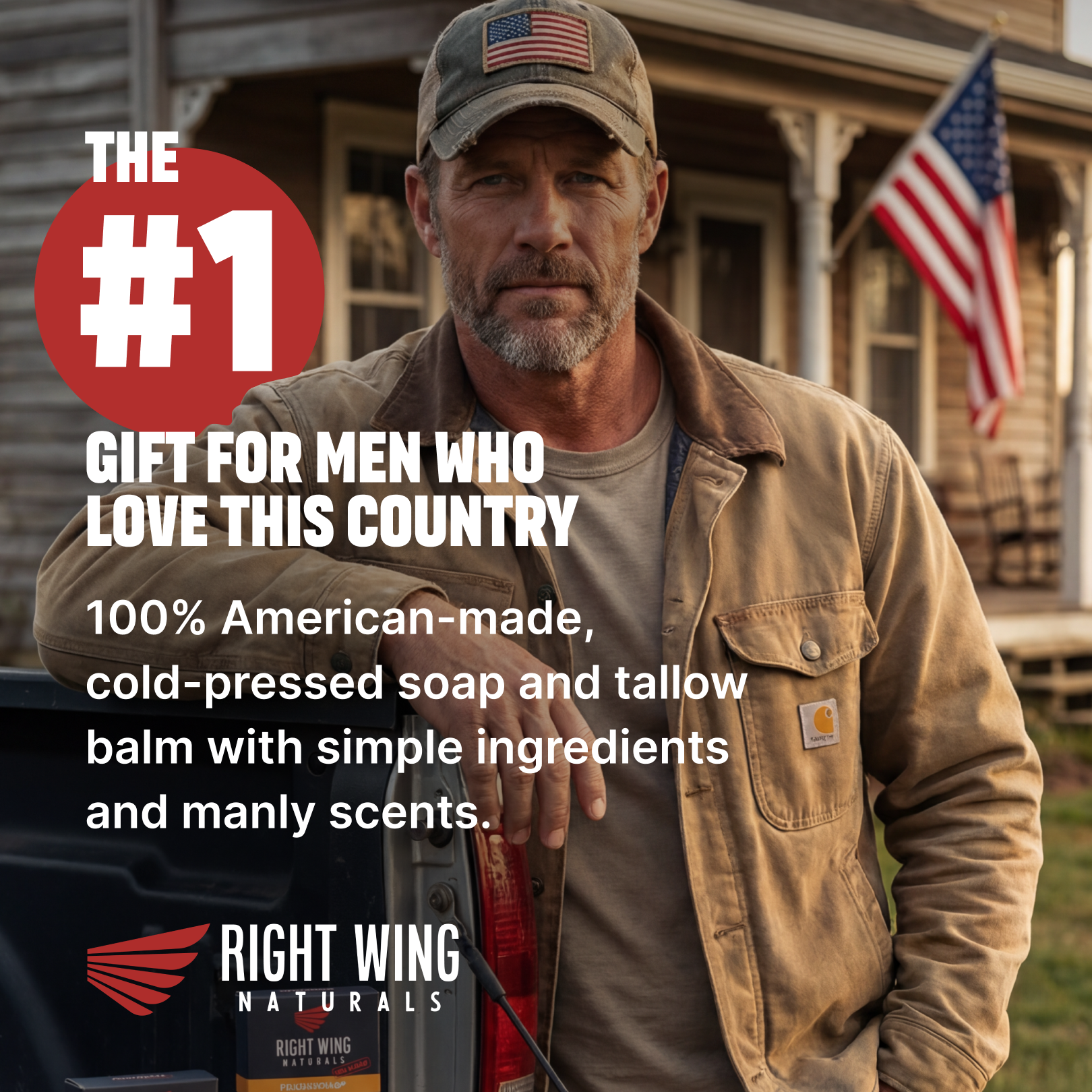 RIGHT WING Naturals Facebook ad